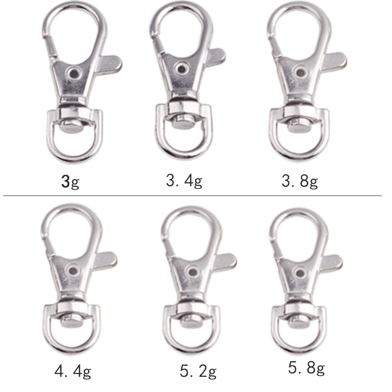 Available Promotional HighGrade EnvironmentFriendly Zinc Alloy Buckles Snap Hook Hook Buckle DIY Hardware Accessories