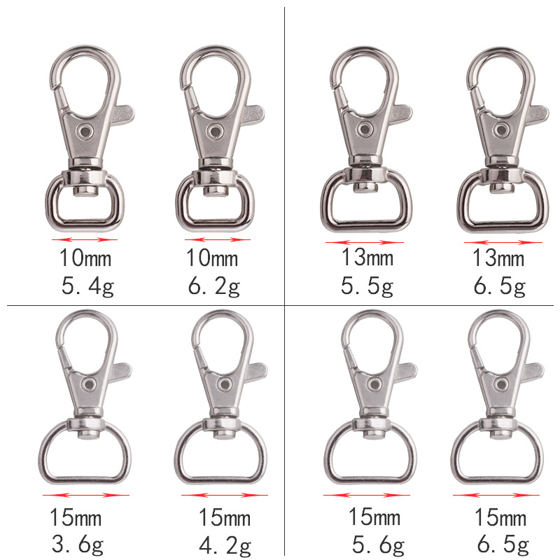 Available Promotional HighGrade EnvironmentFriendly Zinc Alloy Buckles Snap Hook Hook Buckle DIY Hardware Accessories