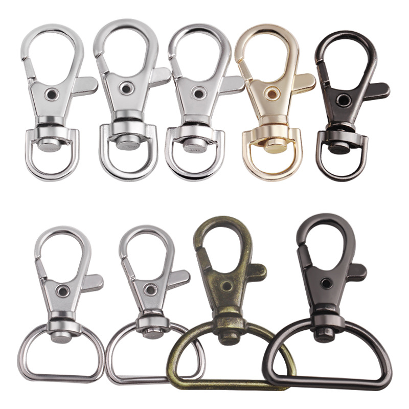 Available Promotional HighGrade EnvironmentFriendly Zinc Alloy Buckles Snap Hook Hook Buckle DIY Hardware Accessories