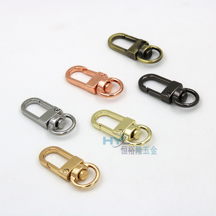  Box and Bag Hardware Accessories Zinc Alloy Buckles High Quality Hook Ornament Chain Buckle Hardware Buckle Spot