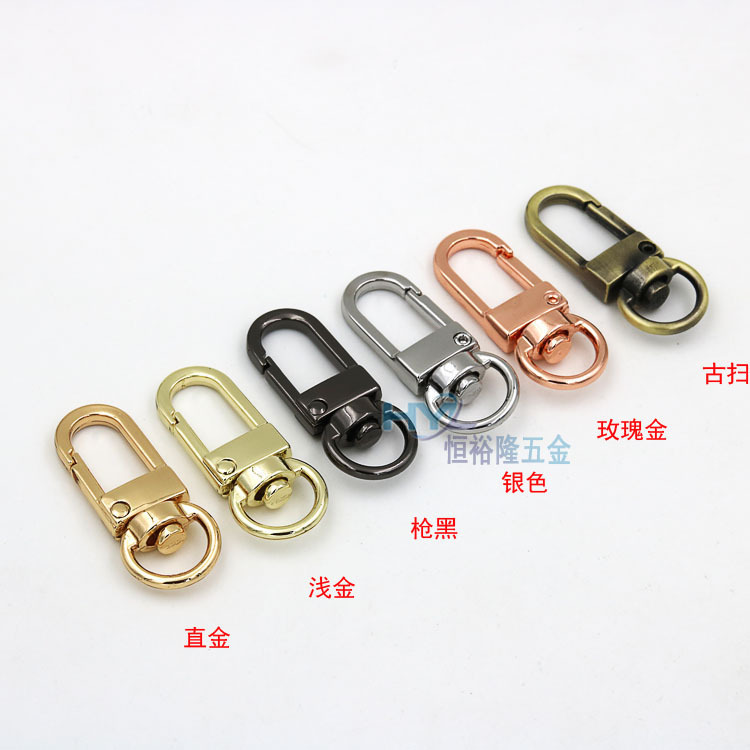  Box and Bag Hardware Accessories Zinc Alloy Buckles High Quality Hook Ornament Chain Buckle Hardware Buckle Spot