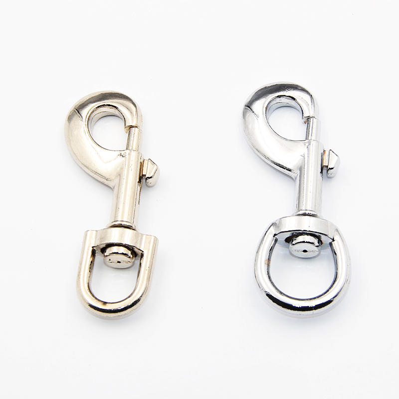 Factory Wholesale Zinc Alloy Buckles Die Casting Dog Buckle Luggage Buckle Alloy Key Ring Alloy Hooks Pet String Clip