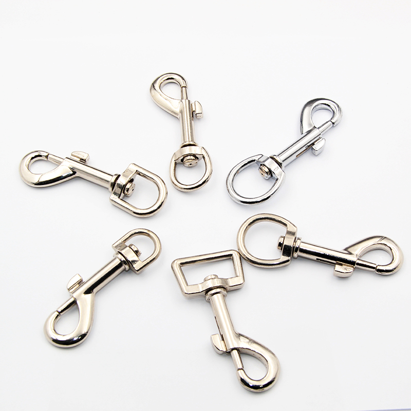 Factory Wholesale Zinc Alloy Buckles Die Casting Dog Buckle Luggage Buckle Alloy Key Ring Alloy Hooks Pet String Clip