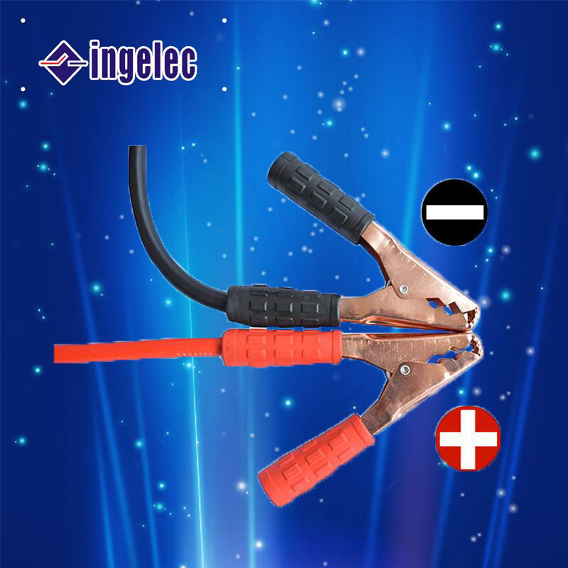 AC DC Battery Clip Battery Cable Car Battery Fire Line 2.4 M 1000A