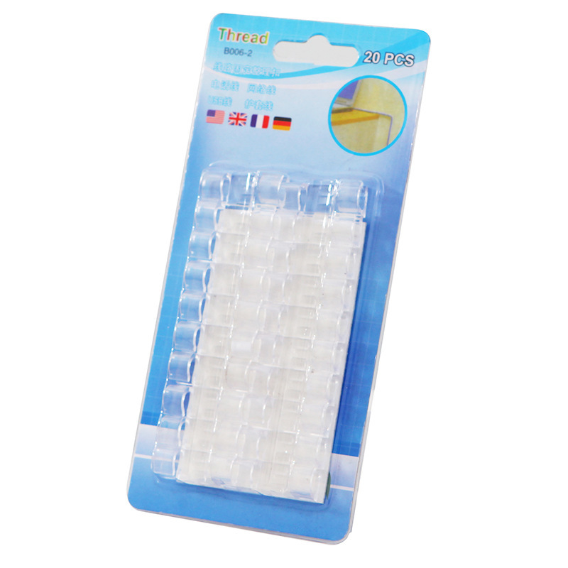 Wire Organizer Fixed Clip Cable Card Clasp Fixed Network Cable Organizing Box Data Cable Fastening Clamp 20 Pack