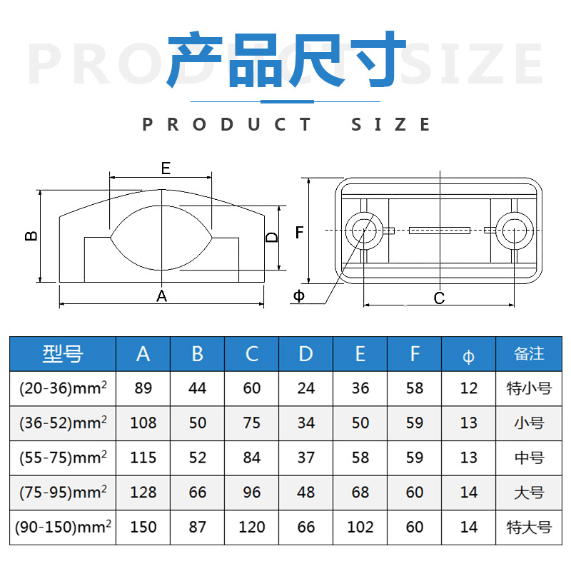Clamp Cable Fixing Fixture Nylon Tube Feeder Pillar Cable Clamp Plastic Fixing Clamp Factory Direct Sales Cable Clip