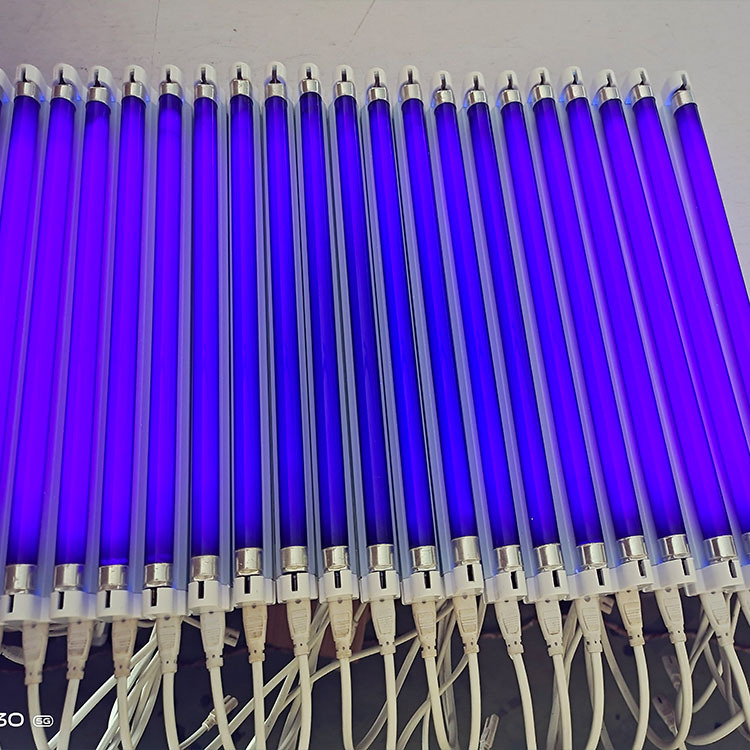 Fake Currency Detection Black Light Bulb 8W Black Light with Lamp Holder T5 Black Light Tube T5 Purple Light Tube