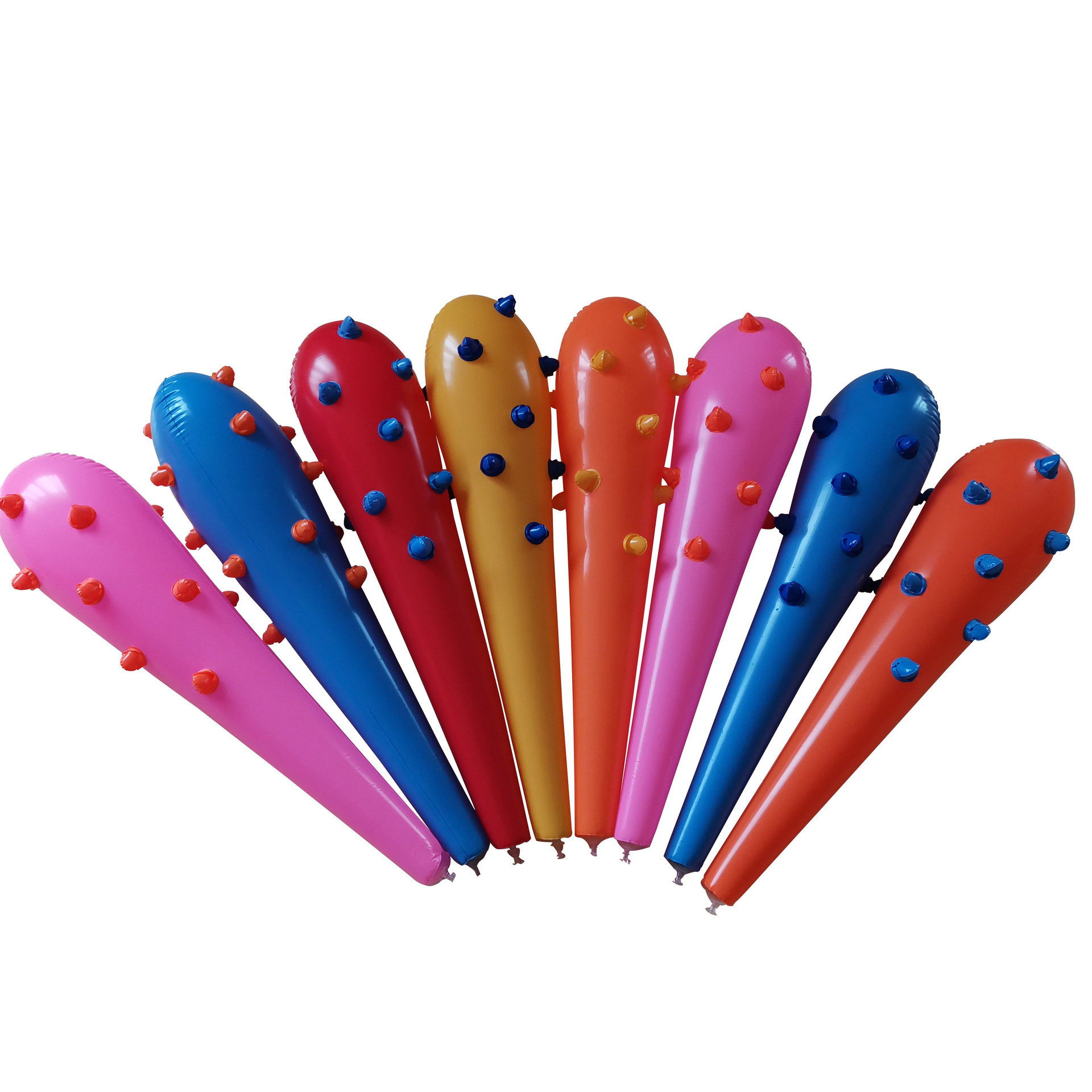 Spot Inflatable PVC Spiked Club 80cm Large Claw Hammer Inflatable Stick Wedding Celebration Decoration Christmas Party Inflatable Props