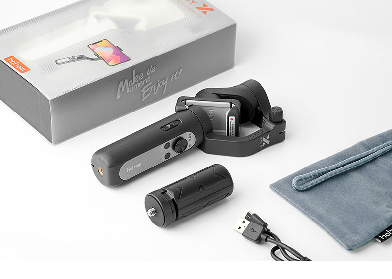 X Mobile Phone Stabilizer Face Tracking Live Broadcast Vlog Beauty Hand-Held Tripod Head Anti-Shake Selfie Stick