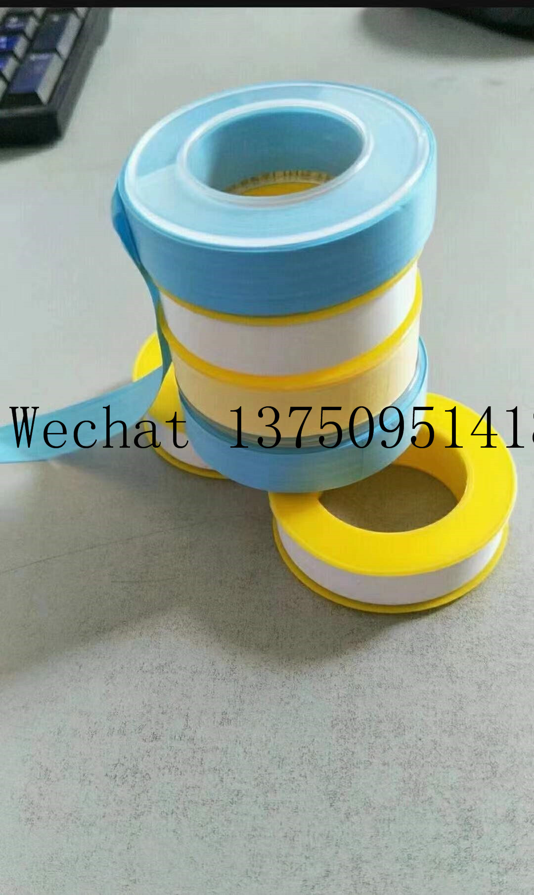 IFAN 10m 1mm 12mm 100% ptfe guide tapes round thread expanded adhesive seal ptfe tape