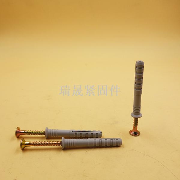 Tapping type plastic expansion screw plastic expansion pipe floor nail kitchen utensils nail nylon expansion bolt