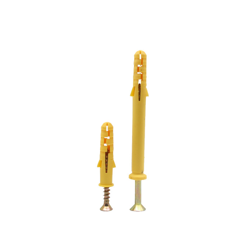 Little Yellow Croaker Plastic Expansion Bolts Nylon Expansion Screw M6m8m10 Expansion Bolt Anchor Bolt Expansion Nail Rubber Plug Beauty Nail