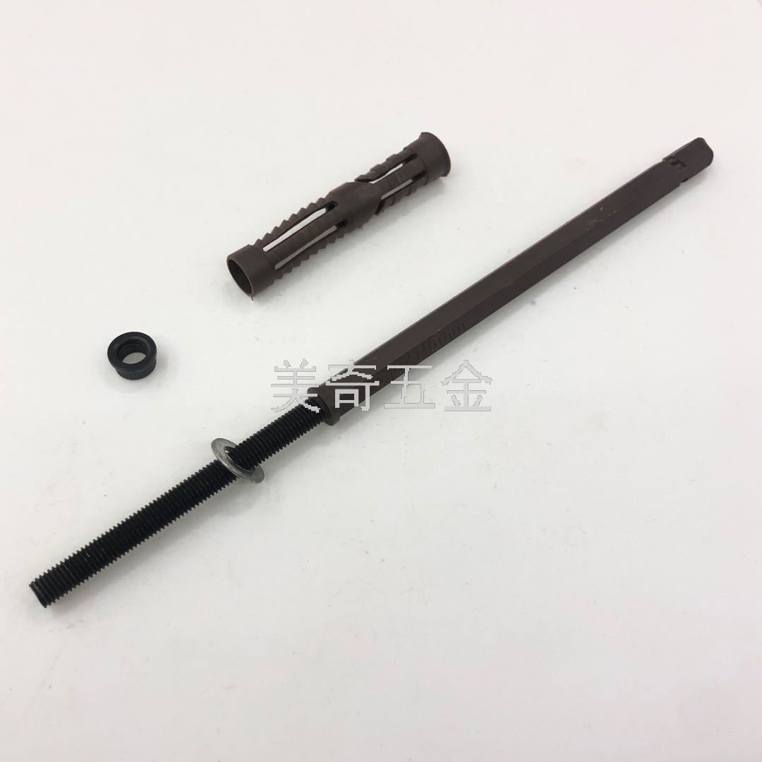 Wall Hidden Laminate Nail Flat Partition Storage Rack One-Word Support Expansion Pipe Fixed Support Hidden Veneer Pin