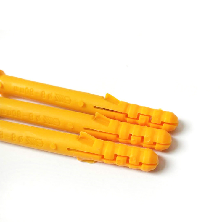 Expansion Screws Tube Little Yellow Croaker Nylon Rubber Stopper Bolt American Solid Nail Lengthened Expansion Nail