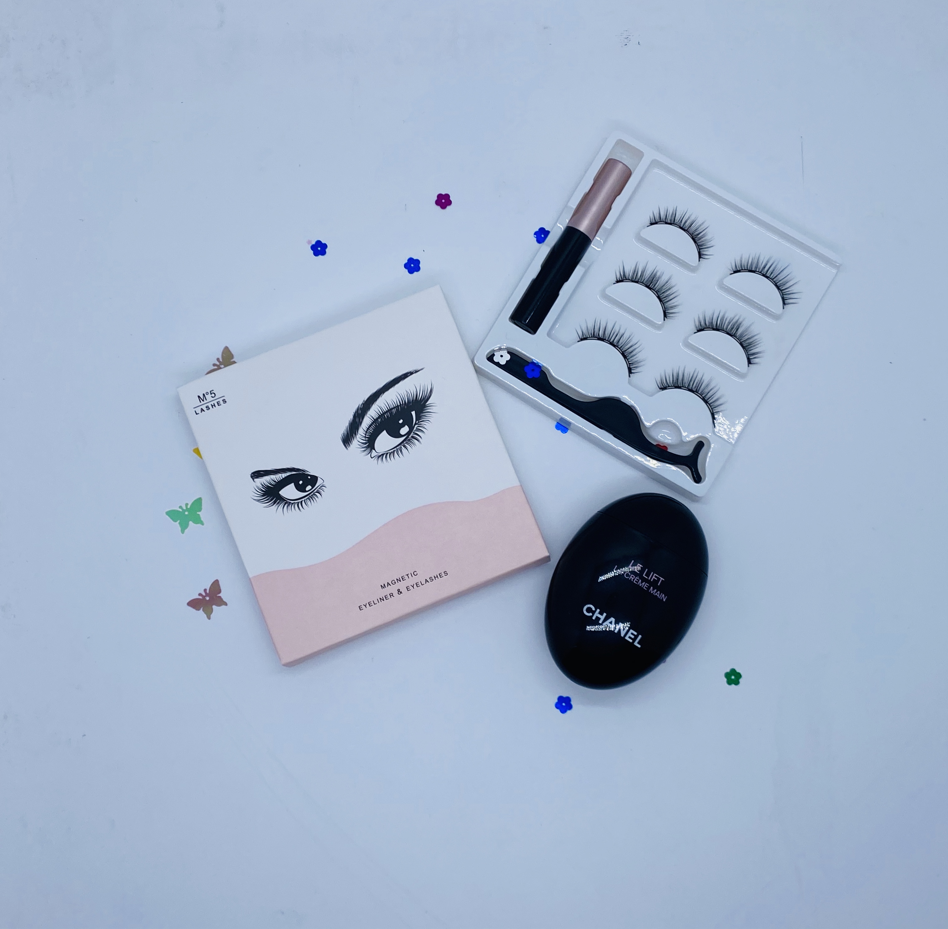 3D Magnet False Eyelashes Tweezers Liquid Eyeliner Thick Three Pairs Eyelash Foreign Trade Thick Manufacturers Supply