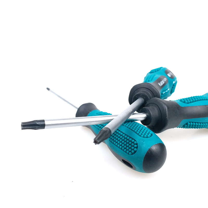 Hardware tools Blossom Middle Hole Screwdriver Hexagon Star Split Hard Disk Mobile Phone Laptop Fan Induction Cooker