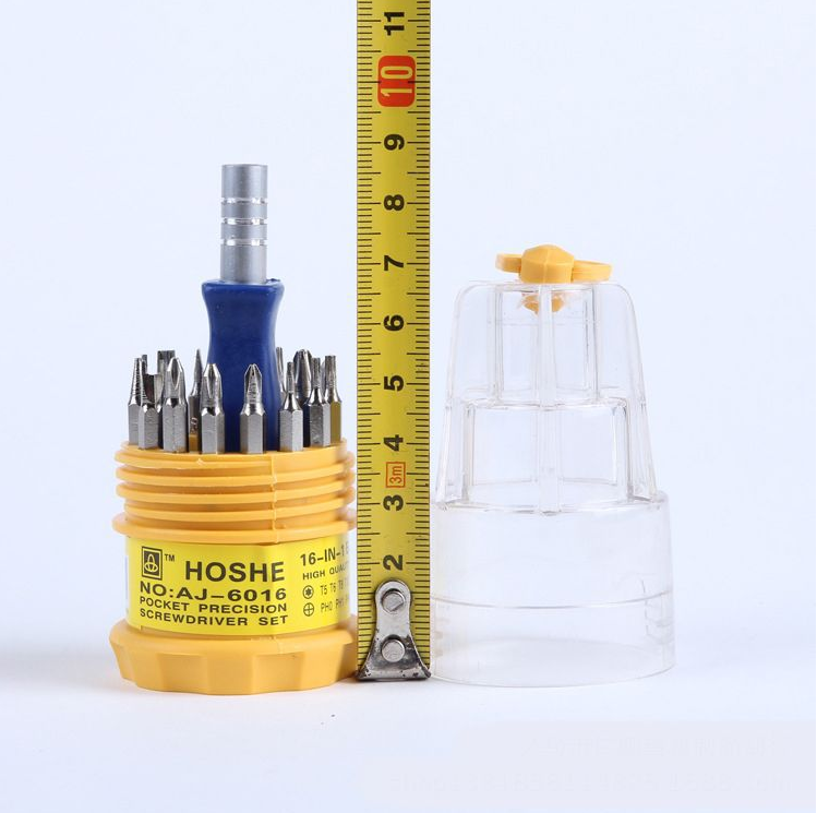 cylinder set 16PC precision  combination set driver screwdriver