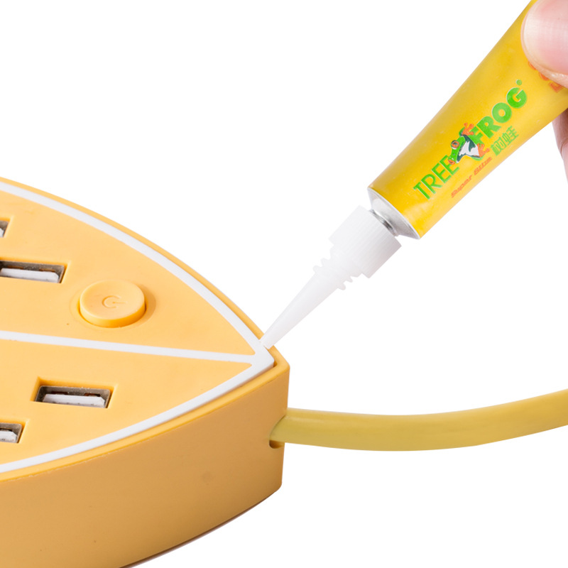 Tree Frog 502 Glue Low Whitening Low Odor Glue Aluminum Tube Strong Glue Small 3G Shangchao Night Market Running Rivers and Lakes