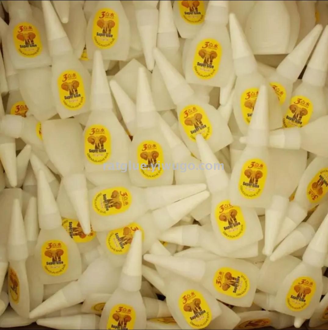 Hot selling black card glue 502 glue elephant card glue shoe glue metal plastic glue