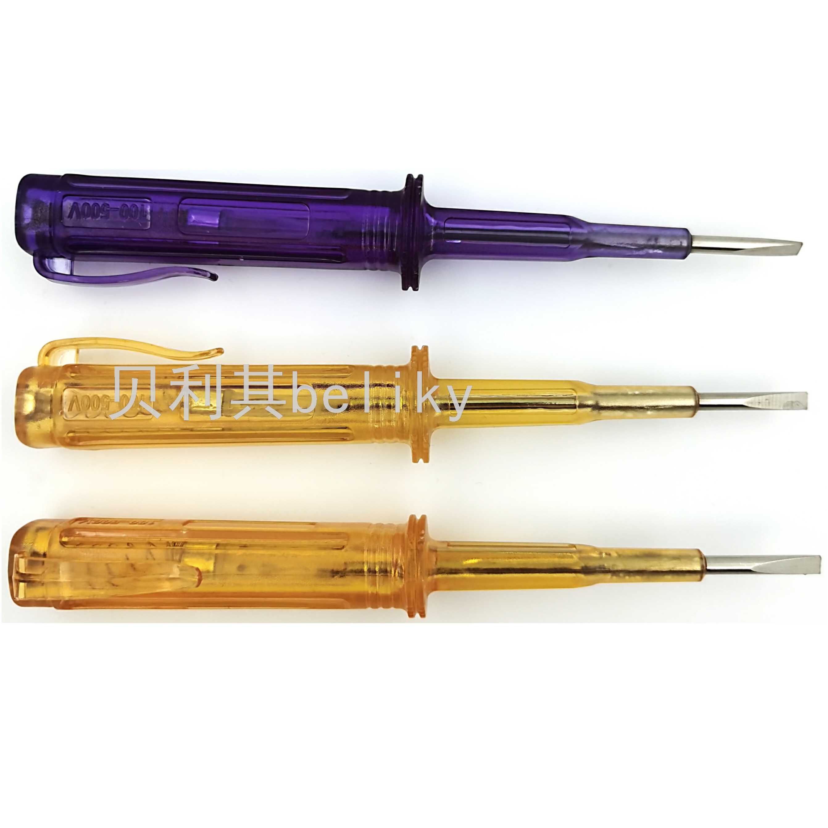 Beliky AC Test Pen Electrician Screwdriver Test Pencil AC-Tester Screwdriver Tester