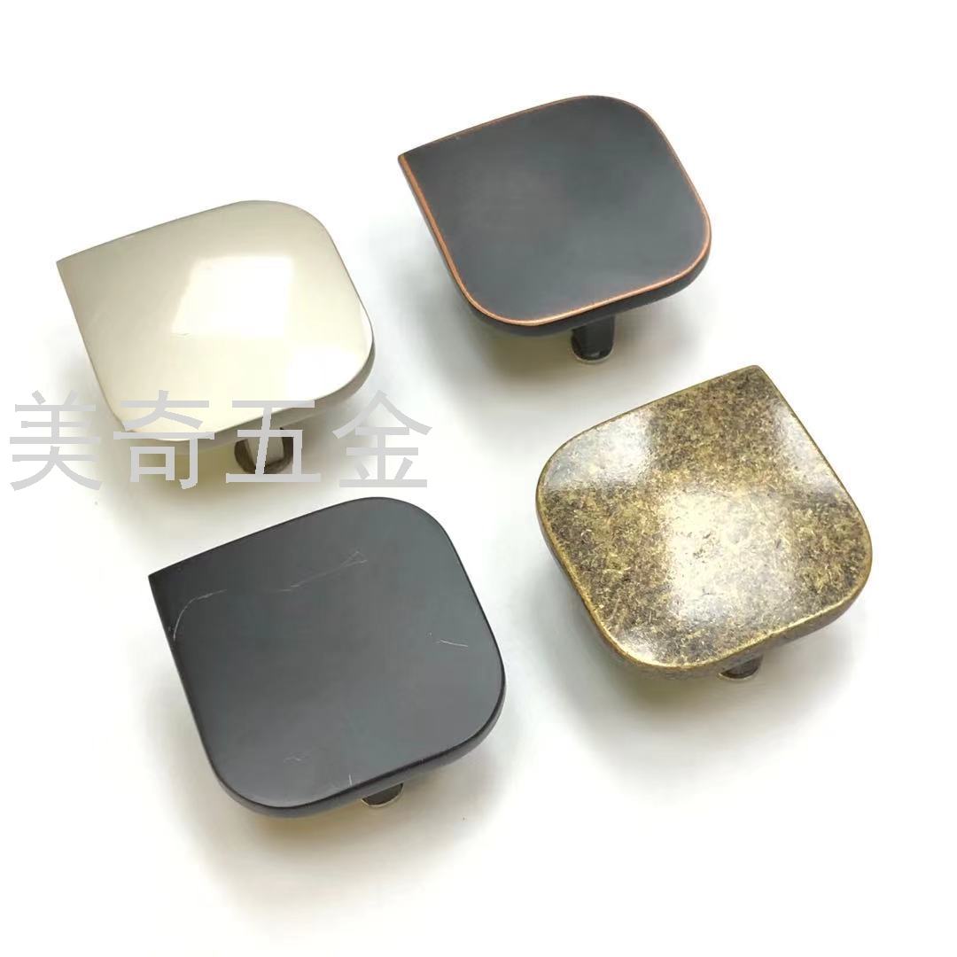 Light Luxury Minimalist Shoe Cabinet Closet Door Drawer Cabinet Door Single Hole Handle Modern Minimalist Furniture Showcase Door Handle