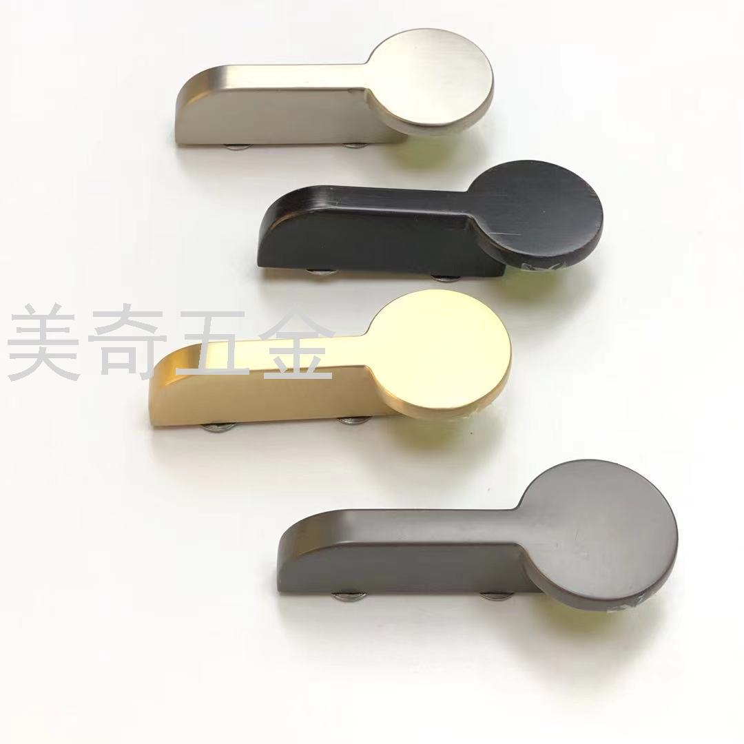 Modern Minimalist Zinc Alloy Furniture Cabinet Door Handle Light Luxury Closet Door Drawer Cabinet Cabinet Shoe Cabinet Door Handle