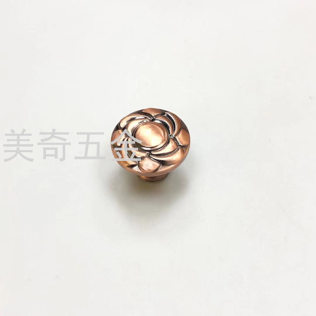 Modern Minimalist Zinc Alloy Furniture Cabinet Door Handle Light Luxury Cabinet Closet Door Drawer Cabinet Shoe Cabinet Single Hole Handle
