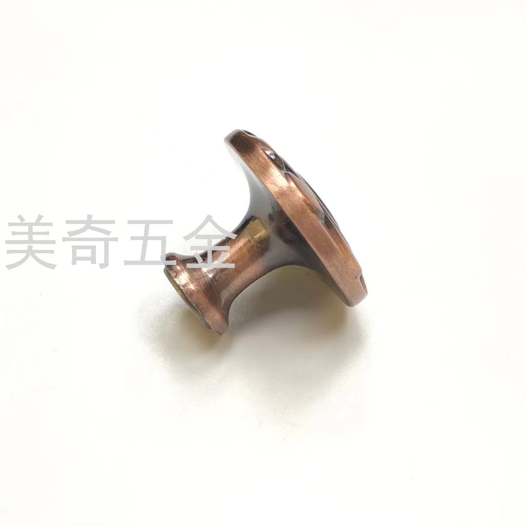 Modern Minimalist Zinc Alloy Furniture Cabinet Door Handle Light Luxury Cabinet Closet Door Drawer Cabinet Shoe Cabinet Single Hole Handle