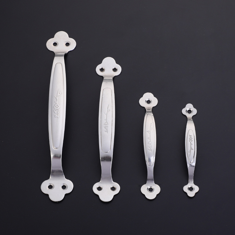 Cabinet Wardrobe Doors and Windows Old-Fashioned Handle Hardware Accessories Exquisite Solid Door Handle Stainless Steel Plum Handle