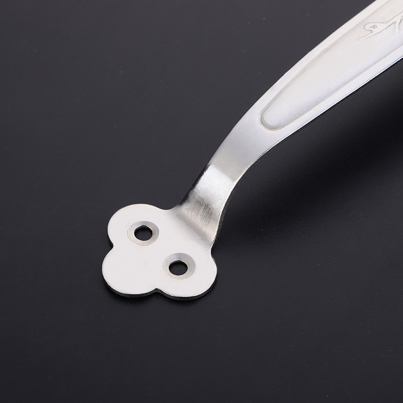 Cabinet Wardrobe Doors and Windows Old-Fashioned Handle Hardware Accessories Exquisite Solid Door Handle Stainless Steel Plum Handle