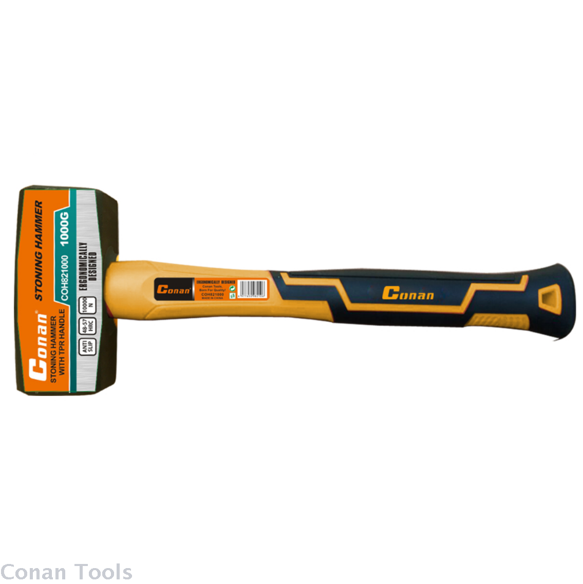 Masonry hammer 1000g fire hammer fiber handle hammer sledge hammer