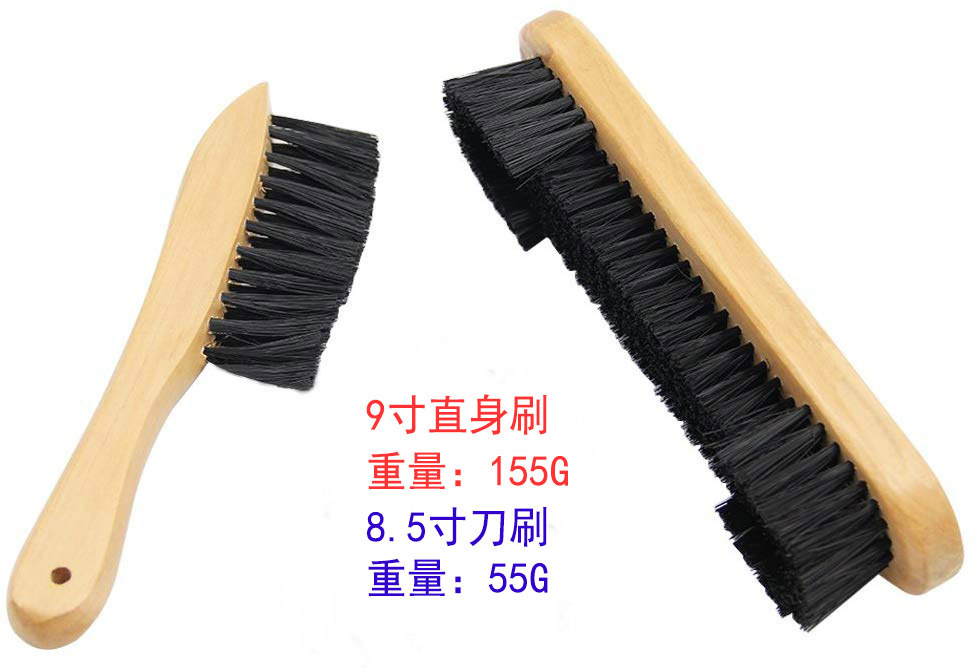 Factory Hot Sale Pool Table Cleaning Tool Rod Cover 8-Inch Half Knife Brush 9-Inch Straight Brush Billiards Accessories