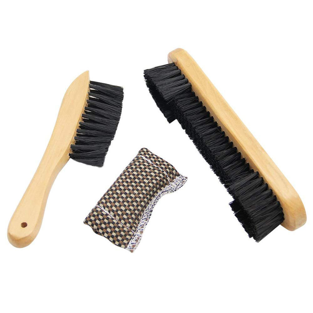 Factory Hot Sale Pool Table Cleaning Tool Rod Cover 8-Inch Half Knife Brush 9-Inch Straight Brush Billiards Accessories
