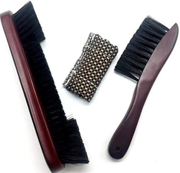 Factory Hot Sale Pool Table Cleaning Tool Rod Cover 8-Inch Half Knife Brush 9-Inch Straight Brush Billiards Accessories