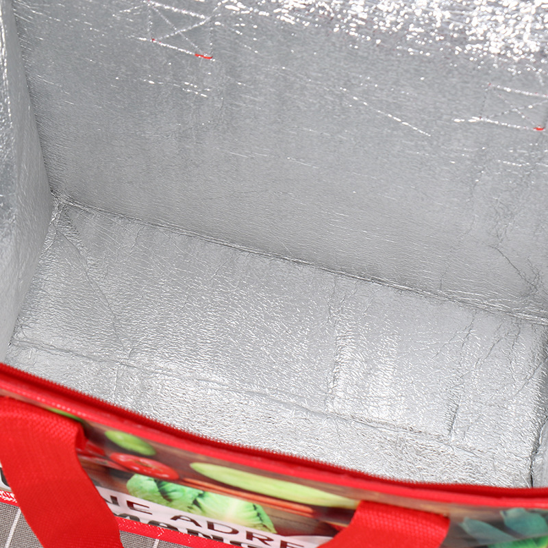 Thick Aluminum Foil Insulated Bag Lunch Tote Bag Ice Pack Bento Waterproof Picnic Lunch Box Bag Thermal Bag