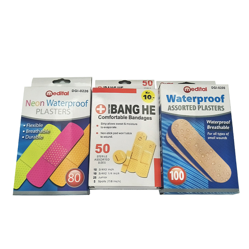 Disposable breathable hemostatic wound plaster    Medical sterile band-aid    Travel daily wound plaster