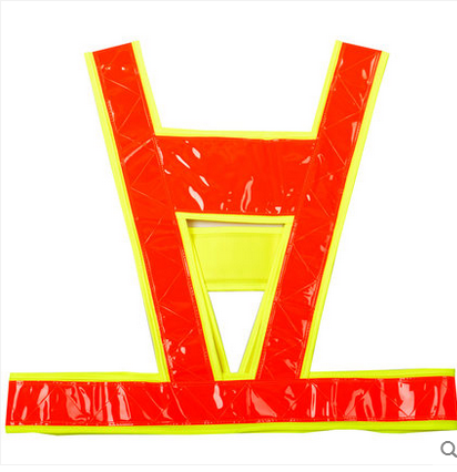 Huatai lattice safety warning vest, safety vest reflective vest, reflective vest, reflective material