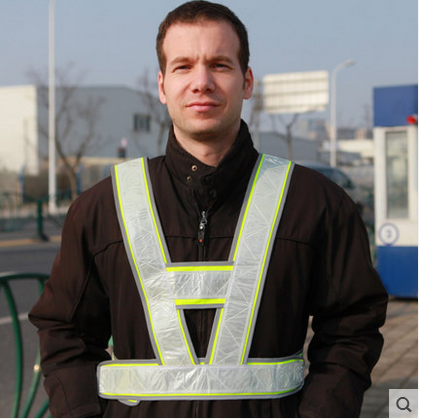 Huatai lattice safety warning vest, safety vest reflective vest, reflective vest, reflective material