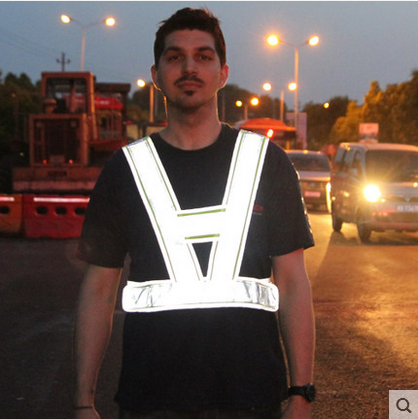 Huatai lattice safety warning vest, safety vest reflective vest, reflective vest, reflective material