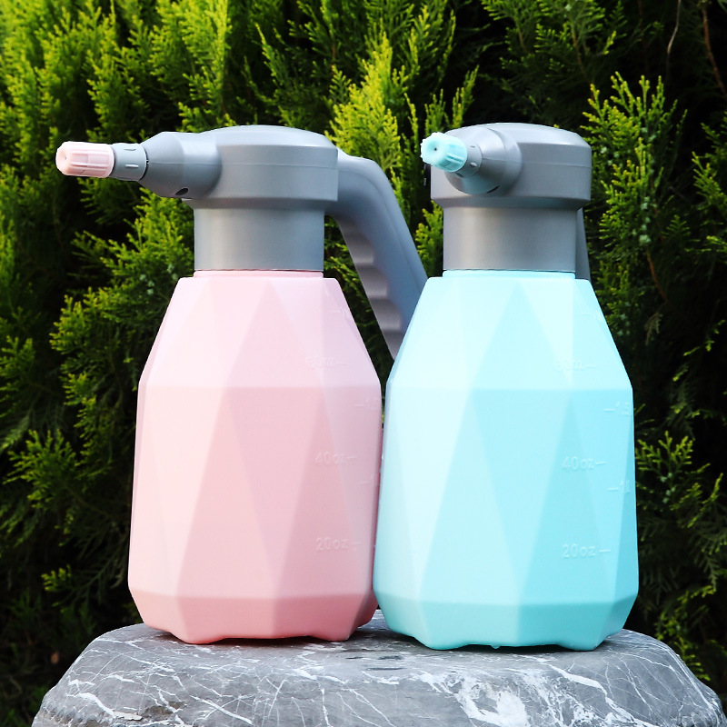 2L Electric Sprinkling Can USB Sprinkling Can Household Watering Pot Watering Pot Gardening Charging Spray Pot