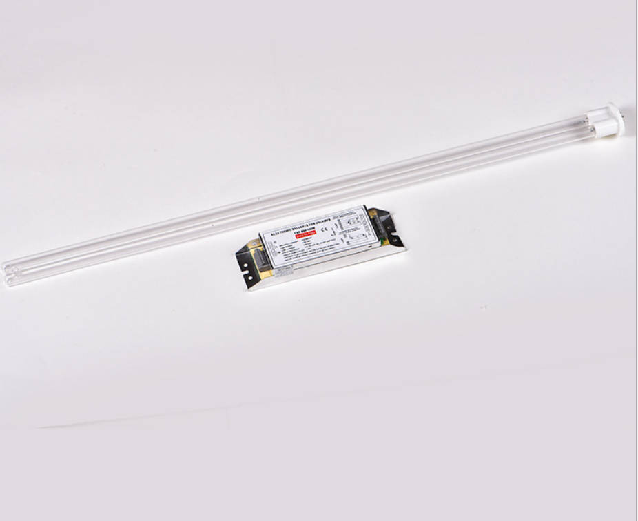 U - shaped waste gas treatment sterilization photolysis lamp tube ozone sterilization lamp with ballast