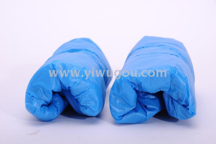Disposable shoe cover; high-grade and extra thick new material CPE3 grams of 100 shoe cover