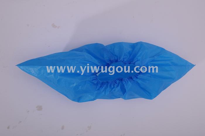 Disposable shoe cover; high-grade and extra thick new material CPE3 grams of 100 shoe cover