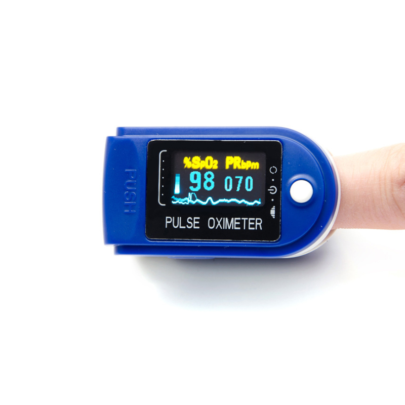 Foreign trade hot style OLED display pulse heartbeat detection blood oximeter clip finger type blood oximeter