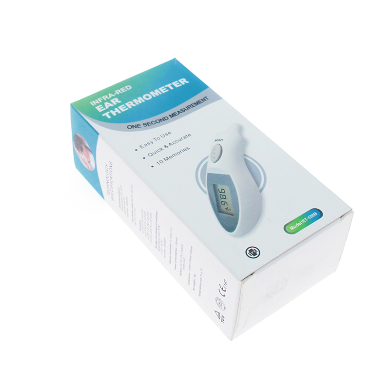 Et-100b infrared ear thermometer waterproof thermometer contactless forehead thermometer gun