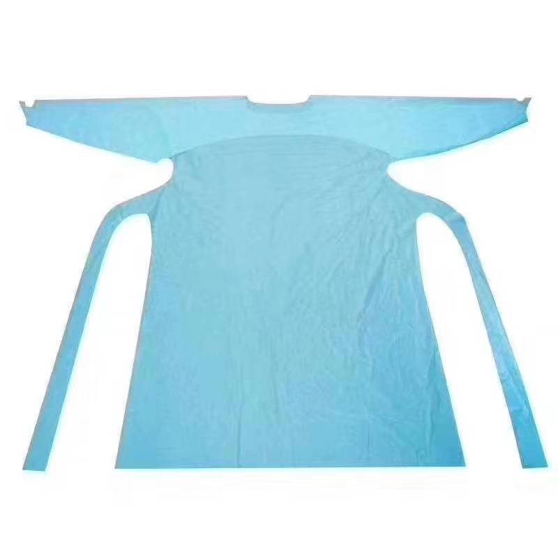 Cpe isolation garment shall be strapped after disposable protective clothing