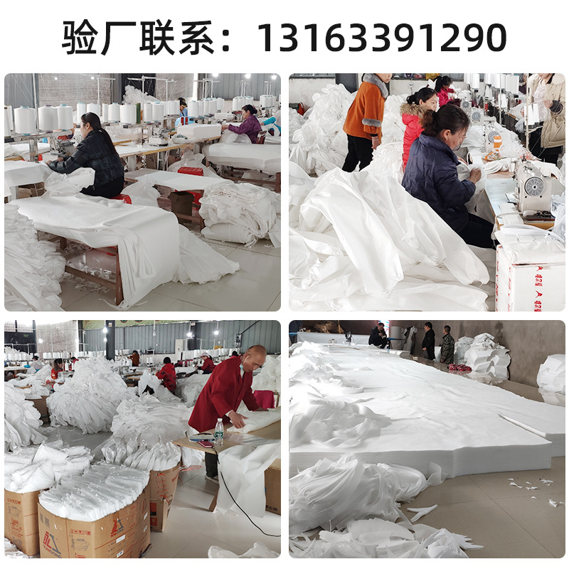Disposable Protective Clothing Non-Woven Fabric SF Breathable Film SMS Film Waterproof One-Piece Hooded Pp Isolation Protective Clothing