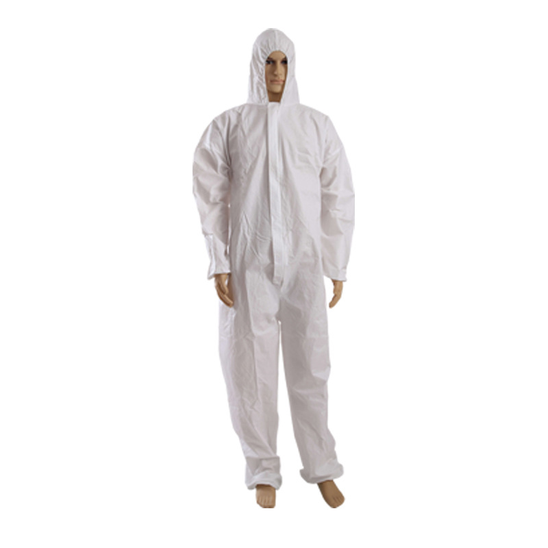 Clothing NonWoven DustProof Clothing Enzyme Bath Paint Spraying Clothing Hooded Overalls Pig Farm Farm Isolation