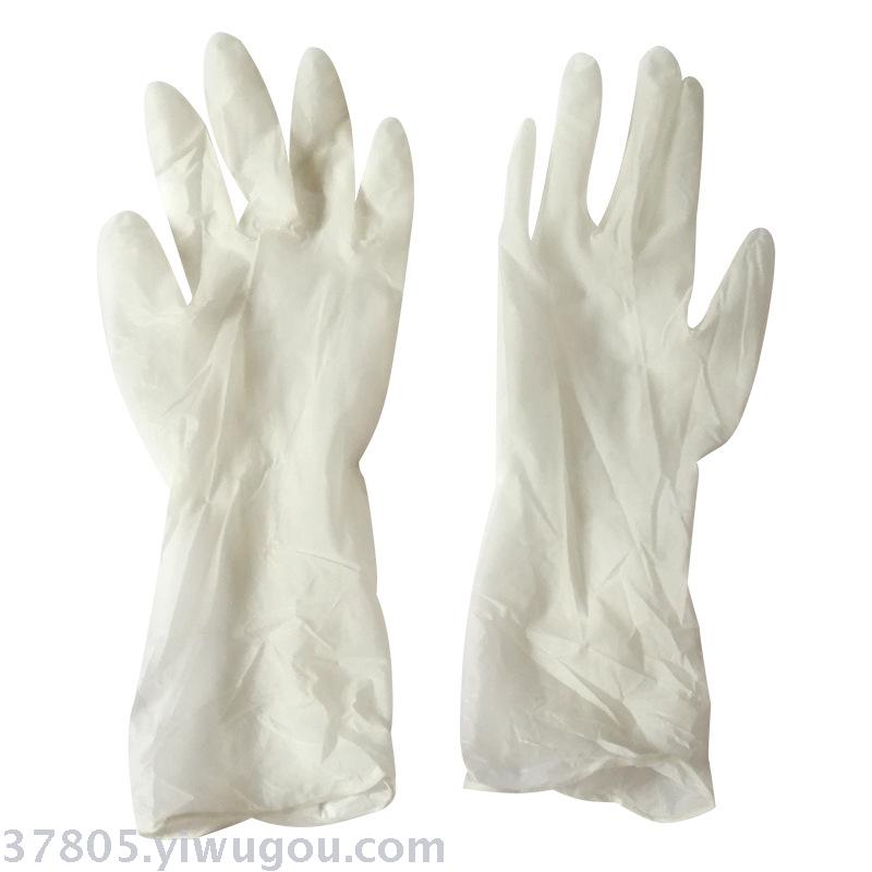 Donghong disposable nitrile gloves 12 inches 25 double bags white food grade disposable high quality