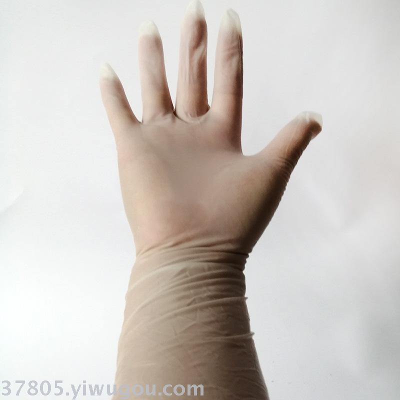 Donghong disposable nitrile gloves 12 inches 25 double bags white food grade disposable high quality